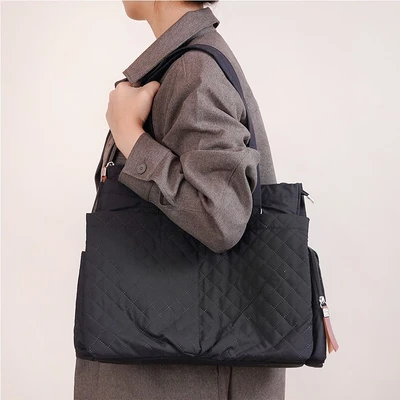 Gambar Kindla Twinkle Stars Tas Bahu Perlengkapan Bayi - Hitam