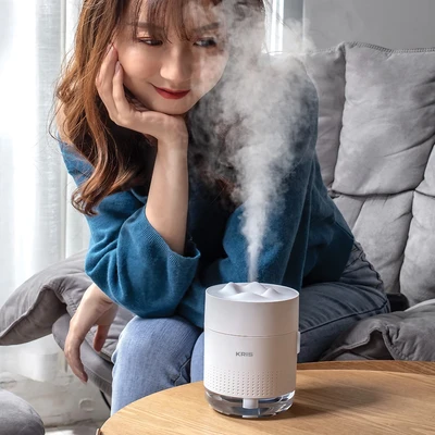 Gambar Kris Mini Humidifier Rechargeable 450 ml - Putih