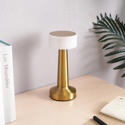 Gambar Eglare Tilde Lampu Meja LED Rechargeable 2 Watt - Brass