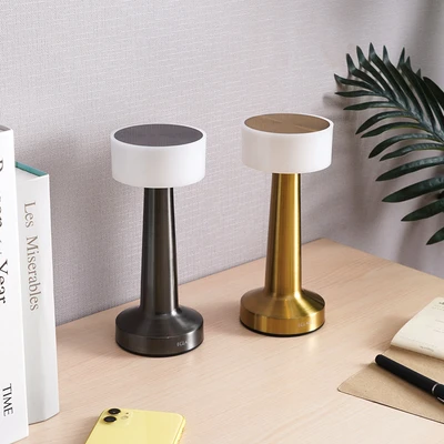 Gambar Eglare Tilde Lampu Meja LED Rechargeable 2 Watt - Brass