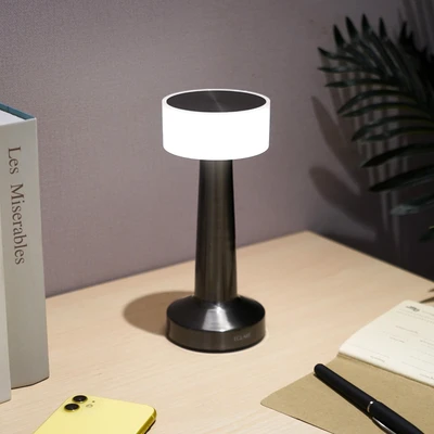Gambar Eglare Tilde Lampu Meja LED Rechargeable 2 Watt - Bronze