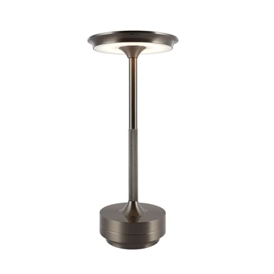 Gambar Eglare Louie Lampu Meja LED Rechargeable 2 Watt - Bronze