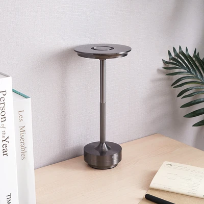 Gambar Eglare Louie Lampu Meja LED Rechargeable 2 Watt - Bronze