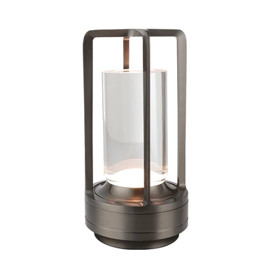 Gambar Eglare Greta Lampu Meja LED Rechargeable 2 Watt - Bronze