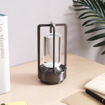 Gambar Eglare Greta Lampu Meja LED Rechargeable 2 Watt - Bronze