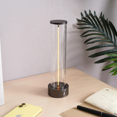 Gambar Eglare Dagny Lampu Meja LED Rechargeable 1 Watt - Hitam