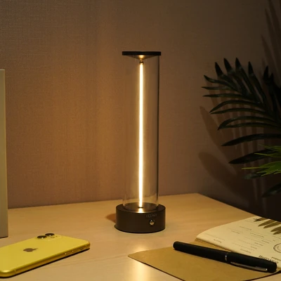 Gambar Eglare Dagny Lampu Meja LED Rechargeable 1 Watt - Hitam