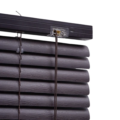Gambar Forhom Venetian Blind 40x180 cm 25 mm - Cokelat Ebony