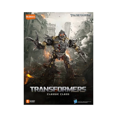 Gambar Blokees Action Figure Transformers Classic Class Movie 1 Megatron - Abu-abu