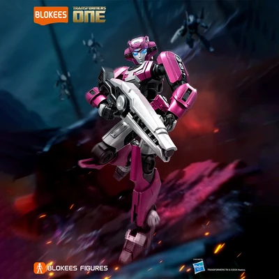 Gambar Blokees Action Figure Transformers One Classic Class Elita - Pink