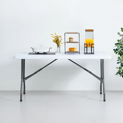 Gambar Informa Logan Meja Lipat 153x76x74 cm - Putih