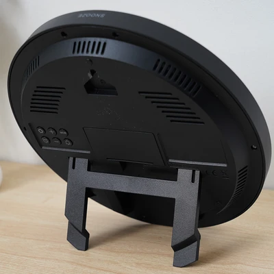 Gambar Forhom Jam Dinding Lcd Digital Round - Hitam