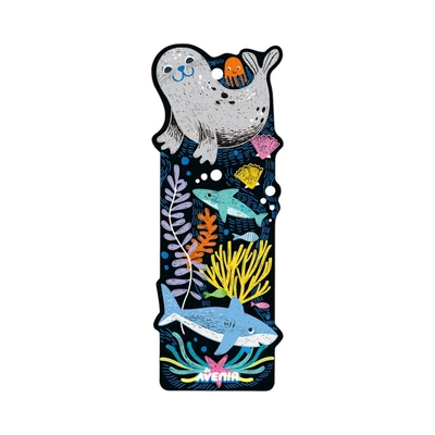 Gambar Avenir Set Scratch Sea Animal Bookmarks Ch231905