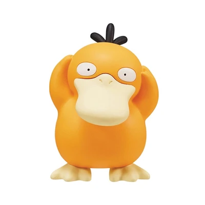 Gambar Takara Tomy Moncolle Action Figure Pokemon Psyduck - Oranye