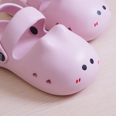 Gambar Ataru Ukuran 38/39 Sandal Wanita Mary Jane Cat - Pink