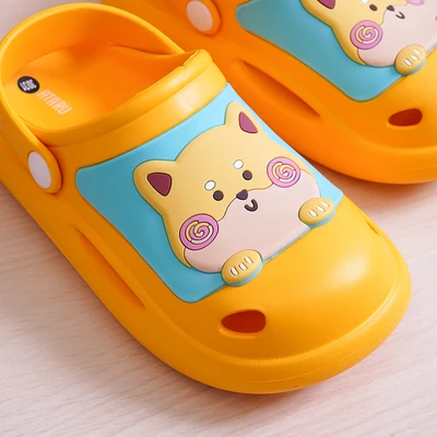 Gambar Ataru Ukuran 28/29 Sandal Anak Clogs Shiba - Kuning