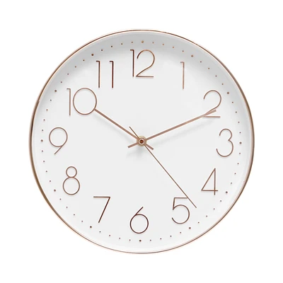 Gambar Informa Jam Dinding 30 cm - Pink Rose Gold