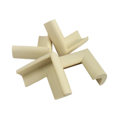 Gambar Kindla Pelindung Sudut Meja 5.5x5.5x3.5 cm Set 4 pcs - Krem