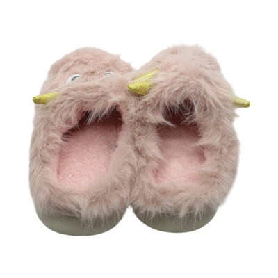 Gambar Ataru Ukuran 38/39 Sandal Rumah Monster - Pink