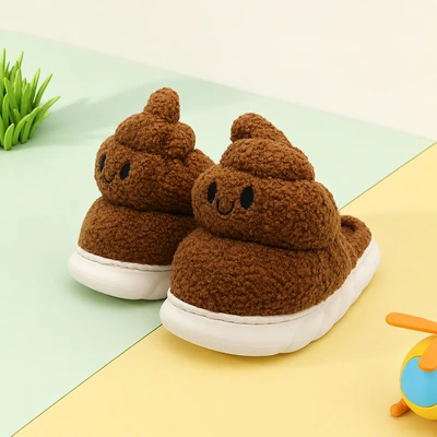 Gambar Ataru Ukuran 38/39 Sandal Rumah Poo - Cokelat