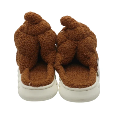 Gambar Ataru Ukuran 38/39 Sandal Rumah Poo - Cokelat