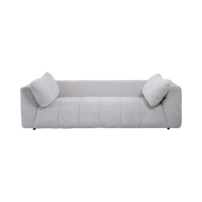 Gambar Nordia Nashville Sofa Fabric 3 Seater Caso Recycle - Krem Beige
