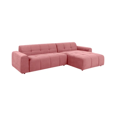 Gambar Nordia Columbia Sofa Sectional L Fabric Caso - Merah Terracotta