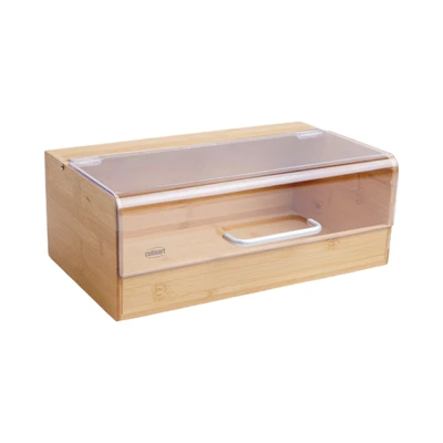 Gambar Culinart Malina Tempat Roti Bambu Natural 36x23x14 cm - Cokelat