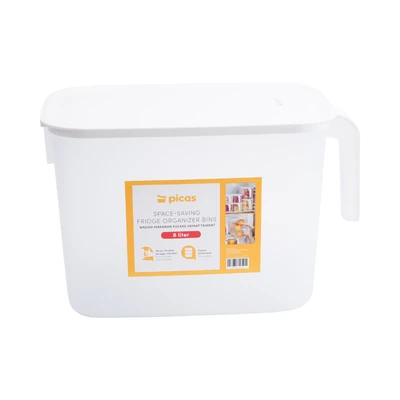 Gambar Picas Wadah Makanan Kulkas 8 Liter Transparan