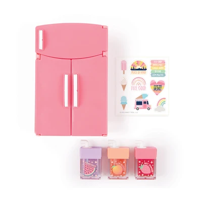 Gambar Make It Real Set Lip Gloss Mini Fridge