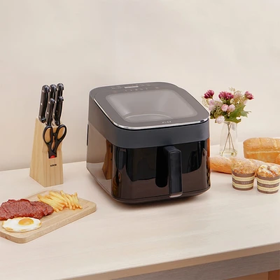 Gambar Klaz Air Fryer Digital 6.5 Liter 1200 watt - Hitam