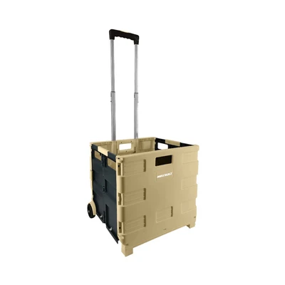 Gambar Maxbuilt Troli Lipat Portable 25 kg - Krem