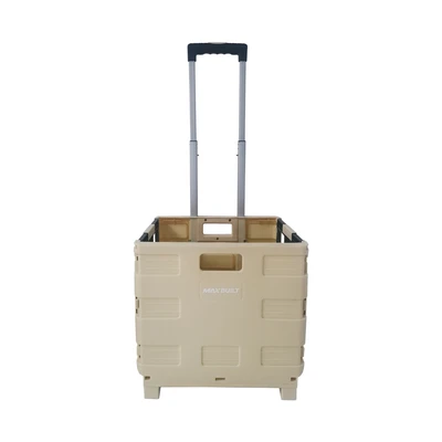 Gambar Maxbuilt Troli Lipat Portable 25 kg - Krem
