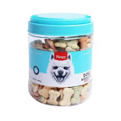 Gambar Wanpy Camilan Anjing Bone Biscuits 480 gr