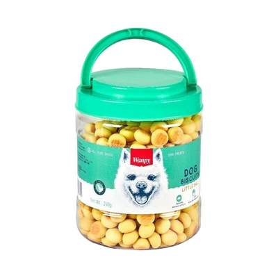 Gambar Wanpy Camilan Anjing Little Ball Biscuits 250 gr