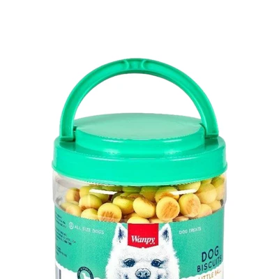 Gambar Wanpy Camilan Anjing Little Ball Biscuits 250 gr
