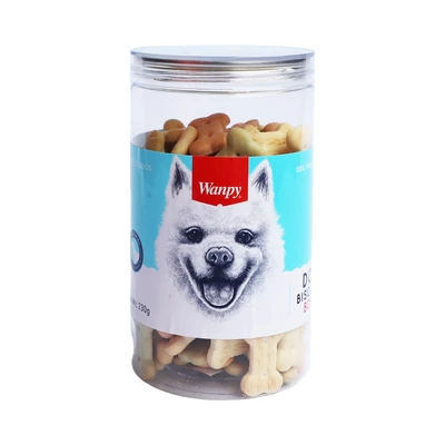 Gambar Wanpy Camilan Anjing Bone Biscuits 230 gr