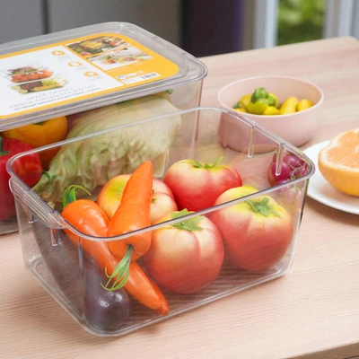 Gambar Picas Wadah Makanan Kulkas Set 3 pcs Transparan