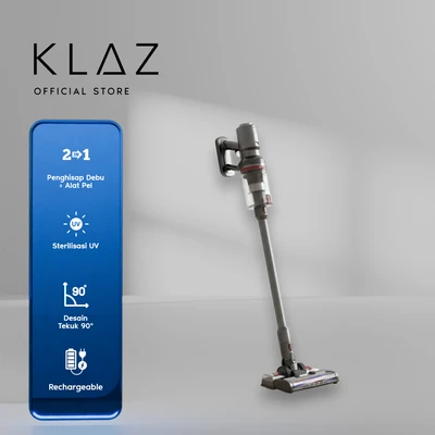 Gambar Klaz Vacuum Cleaner Dry Cordless Flexible Dengan Mop - Hitam