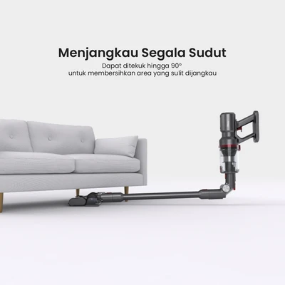 Gambar Klaz Vacuum Cleaner Dry Cordless Flexible Dengan Mop - Hitam