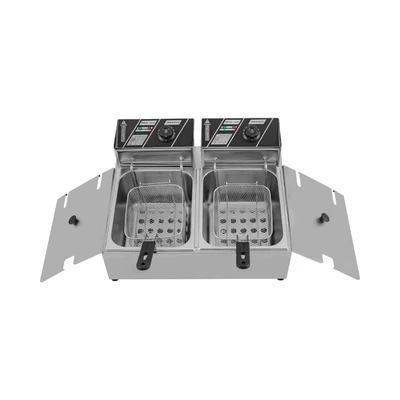 Gambar Kris Deep Fryer Elektrik 2x5.5 Ltr - Abu-Abu