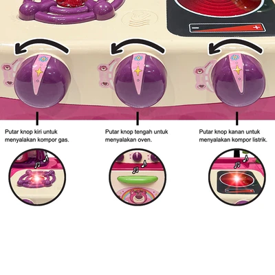 Gambar Pretty Missy Playset Kitchen Set Lotso - Pink