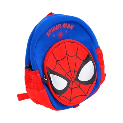 Gambar Marvel Tas Ransel Anak Neoprene Cartoon Spiderman - Merah/Biru