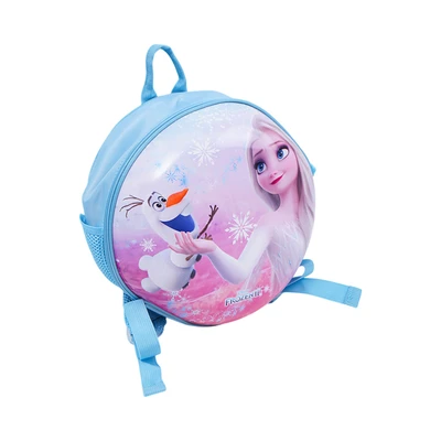 Gambar Disney Frozen Tas Ransel Anak Hardshell Round - Biru
