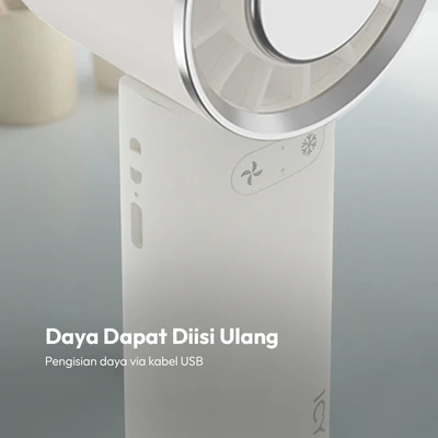 Gambar APA Kipas Angin Portabel Icy 3 Inch - Putih