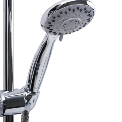 Gambar Fosa 8 cm Set Shower Mandi Slidrail 4F Chrom 973