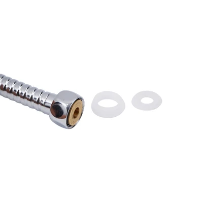 Gambar Fosa 1.5 Mtr Selang Shower Double Lock Chrome