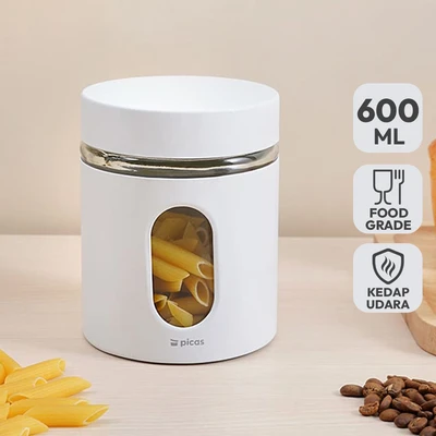 Gambar Kris Cany Stoples Kaca 600 ml - Putih