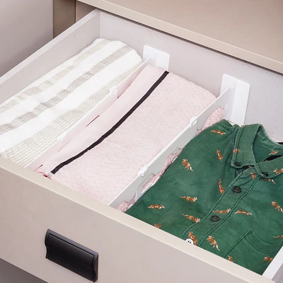 Gambar Stora Sekat Pembatas Laci Set 2 pcs - Putih