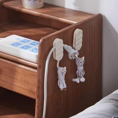 Gambar Stora Gantungan Kabel Serbaguna Permanen Set 2 pcs - Putih